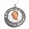 Personalized color-mode round baguette with sparkling stones 