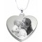 Personalized photo-engraved classic heart 