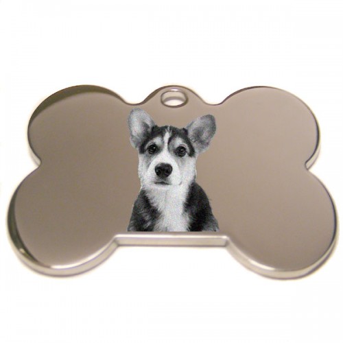 Personalized photo-engraved bone