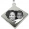 Personalized photo-engraved diamond 