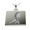 Personalized photo-engraved square 