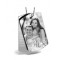 Personalized double photo-engraved dog tag 
